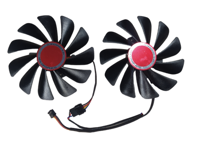 Вентилятор (кулер) First D 3189 для відеокарти XFX RX 580 комплект 2шт (FDC10U12S9-C)
