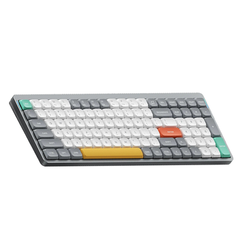 Беспроводная механическая клавиатура Nuphy Air96 V2 (100 клавиш, USB Type-C, 2.4 ГГц, RGB, Lunar Gray)