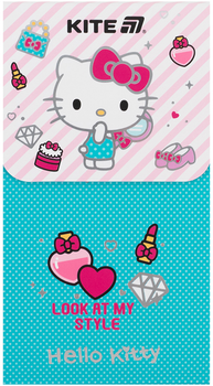 Блокнот Kite Hello Kitty 8х14.5 см у клітинку 60 аркушів на магніті (HK24-092-1)
