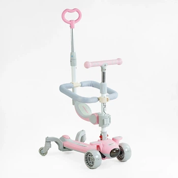 Самокат 5 в 1 "Scooter", многофункциональный, Skyper. Pink/White (169241)
