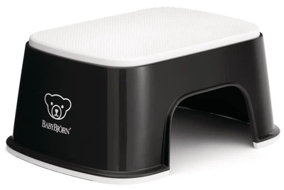 Дитяча підніжка - підставка BabyBjorn Step Stool Powder Black/White