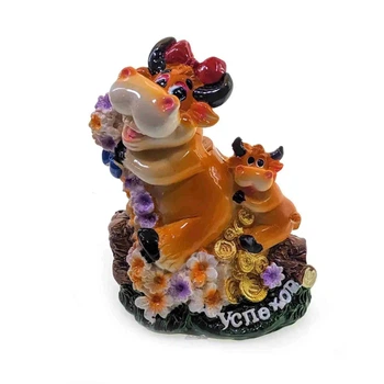 Копилка Коровы 10х8х7 см (33823B)