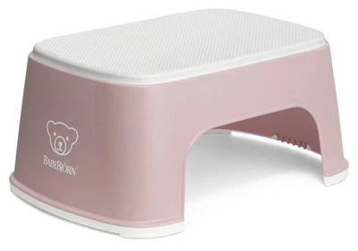 Дитяча підніжка - підставка BabyBjorn Step Stool Powder Pink/White