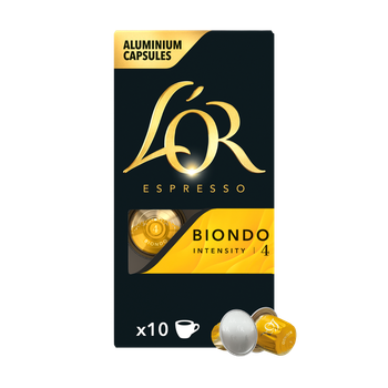 Кофе в капсулах Nespresso L'OR Espresso Biondo 10 шт