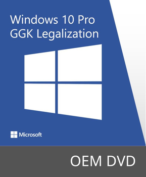 Операционная система Windows 10 Профессиональная, 64-bit, украинская, GGK пакет легализации (4YR-00233)