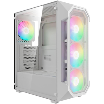 Корпус GAMDIAS AURA GC1 ELITE WH ARGB White (4711514500608)