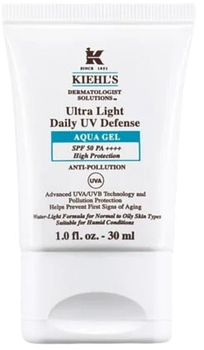 Żel przeciwsłoneczny do twarzy Kiehl's Dermatologist Solutions Spf 50 nawilżający 30 ml (3605972042248)