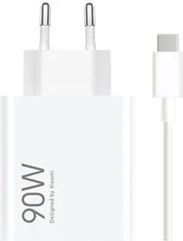 Зарядний пристрій Xiaomi 90W HyperCharge Combo (Type-A) (BHR07ZBEU) + кабель (USB-C)