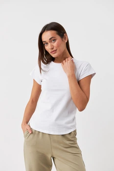 Футболка вільна з рукавом реглан Wear me M Білий (18_25_18_11464)