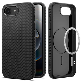 Чохол Spigen Liquid Air MagFit до iPhone 16e/17e Matte Black (ACS09151)