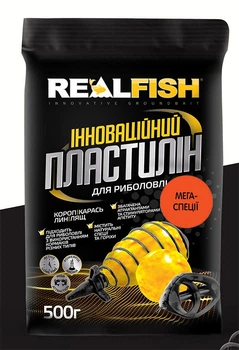 Рыболовный пластилин Real Fish Мега Специи 500г