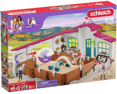 Ігровий набір Schleich Horse Club Арена для верхової їзди 42639 (4059433720098) (955555909059816) - Уцінка