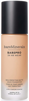 Тональний крем bareMinerals BarePro 24 H Matte Comfort Liquid SPF20 27 Light Cool матуючий 30 мл (194248062514)