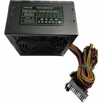 Блок питания Delux DLP-35D Black 500W