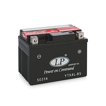 Мото аккумулятор 3Ач 50А "+" справа LP Battery, MA LTX4L-BS