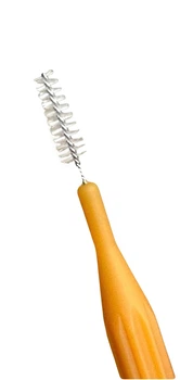 Щеточка для бровей и ресниц BABY BRUSH, оранжевая (1шт)