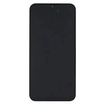 Дисплей для Samsung A15 Oled with frame (PRC/big size) с тачскрином Black