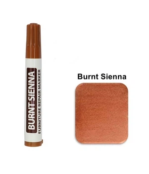 Маркер коректор для реставрації меблів Furniture Repair Marker Burnt Sienna