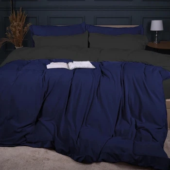Комплект постельного белья MirSon Велюр Winter Frost 28-0005 + 28-0006 Tagetes Velvet 143х210 (2200004007809)