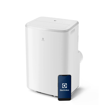 Electrolux Кондиціонер мобільний Comfort 600 25м2 on/off 9000BTU 2.6кВт A/A+ Wi-Fi R290 білий