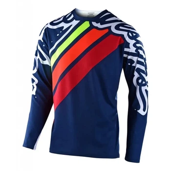 Велоджерси TLD Sprint Jersey Seca 2.0 Navy/Red XS Troy Lee Designs (1106-324782001)