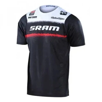 Велоджерси Troy Lee Designs Skyline Air SS Jersey Sram Roost Black M (1106-337546003)