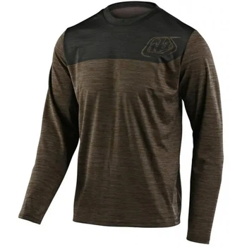 Велоджерси TLD Flowline L/S Jersey Shield S Walnut Troy Lee Designs (1106-346038012)