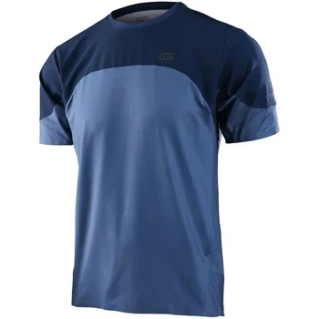 Велоджерси Troy Lee Designs Drift SS Jersey Blue L (1106-362906004)