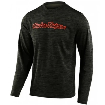 Велоджерси Troy Lee Designs Flowline L/S Jersey Signature Dark Green S (1106-346037002)
