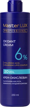 Крем-окислитель Master LUX professional 6% 250 мл (4823001608046)