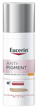 Krem tonujący do twarzy Eucerin Anti-Pigment SPF30 na dzień Medio 50 ml (4005900914453)