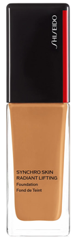 Тональна основа Shiseido Synchro Skin Radiant Lifting SPF30 освітлювальна з ліфтинг ефектом 420 Bronze 30 мл (729238217652)