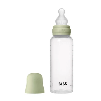Дитяча пляшечка BIBS Sage Round Silicone 270 мл.