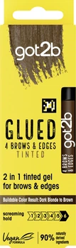 Гель Got2b by Schwarzkopf 2-в-1 для брів та прикореневого волосся Коричневий 16 мл (9000101738360)
