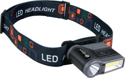 Lampa czołowa COB/XPE DPM ładowalna SP0305 (5906881217788)