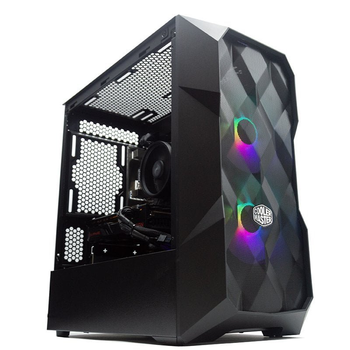 Компьютер COOLER MASTER MasterBox TD300 / AMD Ryzen 5 5500 / RAM 16GB / SSD 1TB / AMD Radeon RX 6600 / HDMI / LAN / Windows 11 / Black