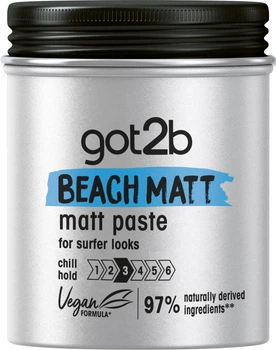 Паста матувальна для волосся Got2b Beach Matt Фіксація 3 100 мл (7332531091367)