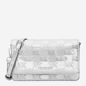 Сумка клатч жіноча Michael Kors 865197643 Срібляста ( 1159832004)