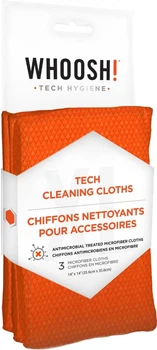 Салфетки из микрофибры Whoosh! 3 Pack Cloths 36 х 36 см 3 шт. (1FGCL3COM)