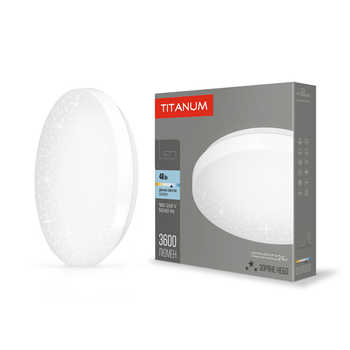 Светильник LED настенно-потолочный TITANUM 48W 5000K Звездное небо