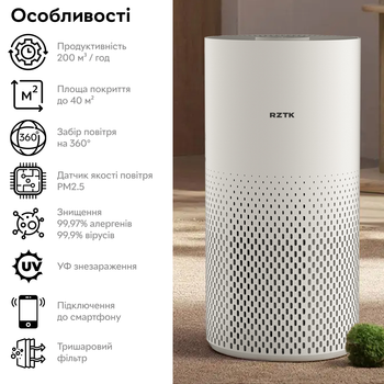 Очиститель воздуха RZTK Smart Air Purifier 
