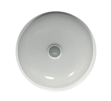 Светильник LED LEBRON L-WLR sensor, 20W, круглый, 4000K, 1980 lm, IP65