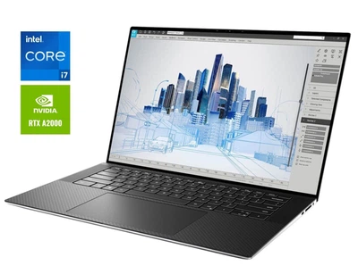 Игровой ноутбук Dell Precision 5560 / 15.6" (1920x1080) IPS / Intel Core i9-11950H (8 (16) ядeр по 2.6 - 5.0 GHz) / 32 GB DDR4 / 1000 GB SSD M.2 / nVidia RTX A2000, 4 GB GDDR6, 128-bit / WebCam / Win 10 Pro б/у