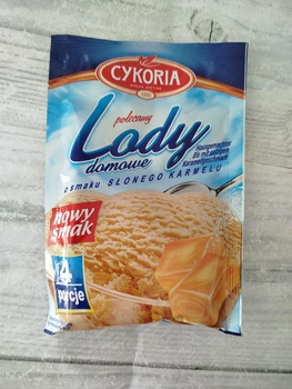 Морозиво сухе смак солоної карамелі CYKORIA 60 г
