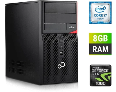 Ігровий ПК Fujitsu Tower / Intel Core i7-6700 (4 (8) ядра по 3.4