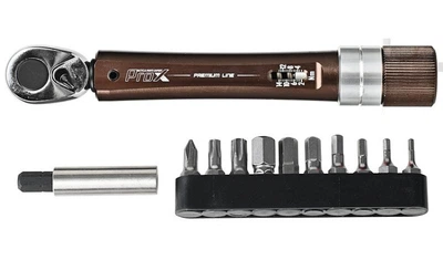Ключ трещотка ProX Premium динамометрический 2-14NM с битами (A-N-0271)