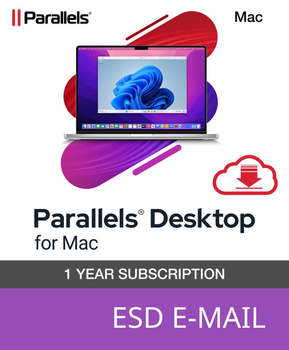 Электронная лицензия Parallels Desktop для Mac подписка 1 год (ESD - электронный ключ) (ESDPD1YSUBEU)