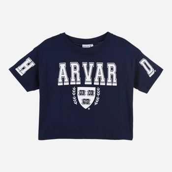Подростковая футболка-топ для девочки Disney Harvard YE10407.NAVY 146-152 см Нави (3609088078948)