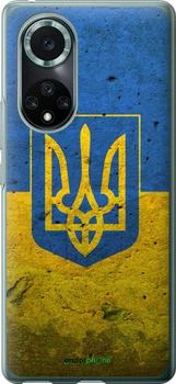 Чехол на Huawei Nova 9 Pro Флаг и герб Украины 2 "378u-2503"