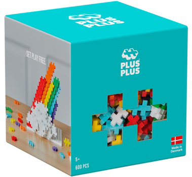 Набір Plus Plus Rainbow 600 елементів 3976 (5710409109161)